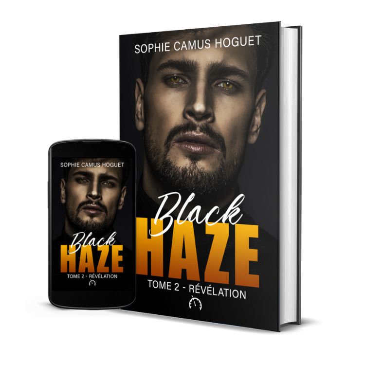 couverture du tome 2 de Black Haze et couverture du ebook